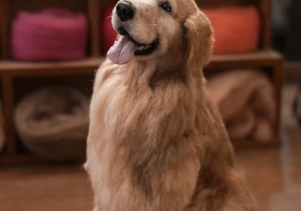 Large Dog — 1:1 Plush Replica